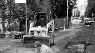 Lavori per le fogne