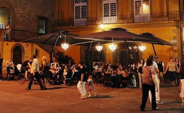 Lo spazio aperto delle Bigonge Bar 