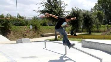 <b>SKATE. </b>Ragazzi alle piste al Parco della fratellanza