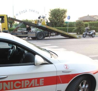La polizia municipale ha effettuato i rilievi dellincidente di cui &egrave; rimasto vittima un poggese di 49 anni a San Donnino       