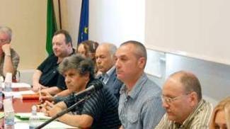 Una seduta del consiglio comunale