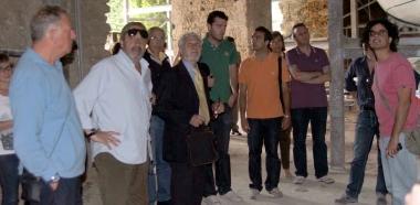 Il sopralluogo dei consiglieri della settima commissione alla Fortezza Nuova insieme all’assessore Mario Tredici
