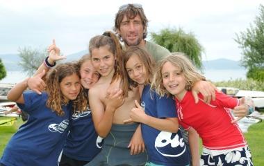 <b>ENTUSIASMO.</b> Le promesse della Scuola Windsurf Livorno 