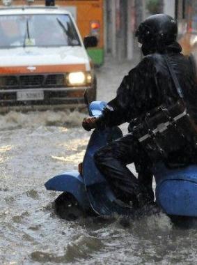 Unalluvione (foto archivio) 