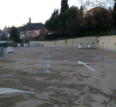 Il parcheggio di Pian delle Fornaci 