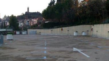 Il parcheggio di Pian delle Fornaci