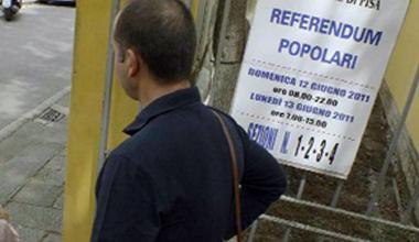 Seggi aperti da stamani alle 8