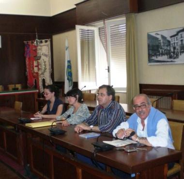 Un momento della presentazione del bilancio delliniziativa 