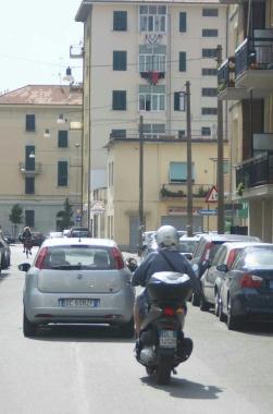Via Capponi dov’è avvenuto lo scippo