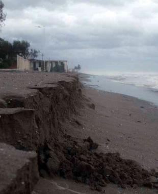 La spiaggia di Ronchi minacciata dall erosione  