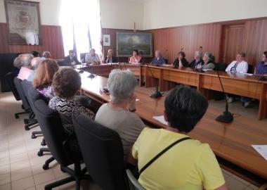 Un momento dellincontro 