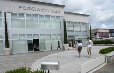 La nuova sede della camiceria Poggianti lungo la Fila 