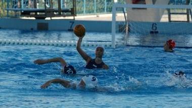 Un’azione di gioco delle ragazze della Geofirias Cavalieri Prato