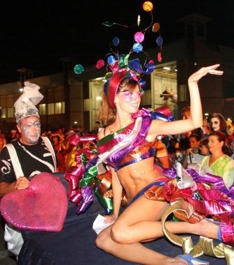 La festa in maschera estiva alla Cittadella dello scorso anno