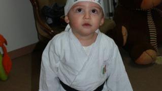 Michael Esterasi, mascotte del Karate Shotokan
