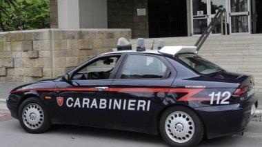 Un’auto dei Carabinieri