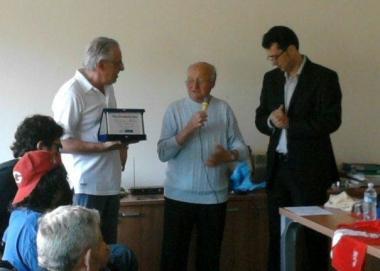 <b>PLAYER OF THE YEAR</b> Un momento delle premiazioni a Braccagni  