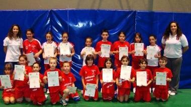 Il gruppo del minivolley di Cascina