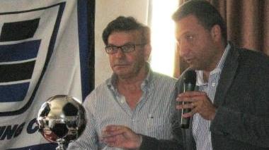 Massimo Donati a destra con Gianfranco Grassini