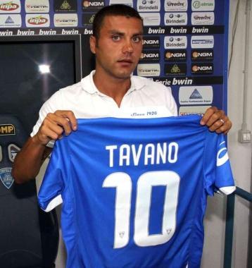 <b>PRESENTAZIONE. </b>Tavano ieri a Empoli con la sua nuova maglia 