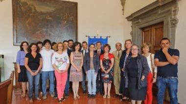 La squadra che si occupa del bilancio sociale