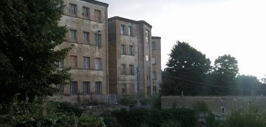 Una panoramica dellex padiglione Chiarugi  