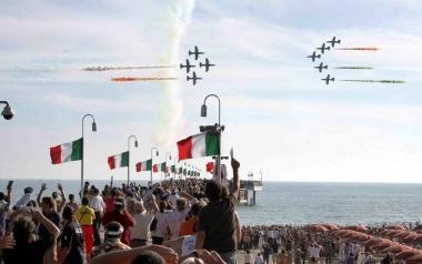 La pattuglia acrobatica delle Frecce Tricolori  