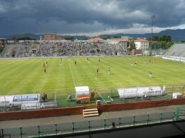 Lo stadio di Lucca 