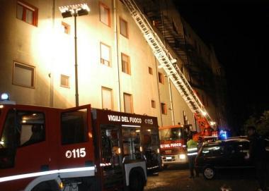 Il palazzo incendiato 