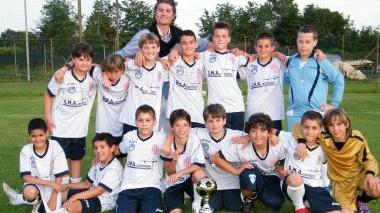<b>CALCIO</b> La squadra Pulcini del Migliarino che ha trionfato a Lido di Camaiore