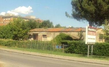 Il luogo dove sorger&agrave; la nuova farmacia di Galciana    