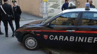 Una pattuglia dei carabinieri in azione