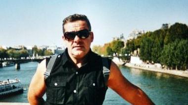 Moreno Istroni in un momento felice in vacanza