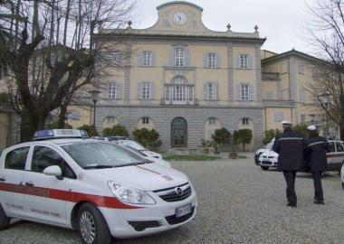 Una pattuglia dei vigili di San Giuliano