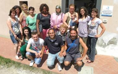 Foto di gruppo per i partecipanti al corso 