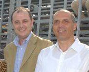 Il sindaco Alessandro Cicarelli (a sinistra) e Antonio Passerai 