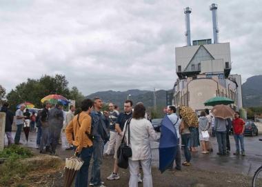 Una immagine dei giorni della protesta 