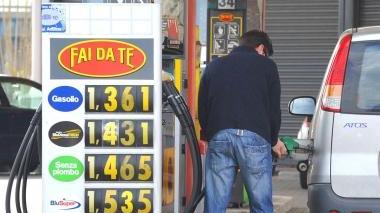 Un distributore di benzina