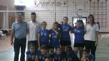 L’under 12 della Pallavolo Garfagnana