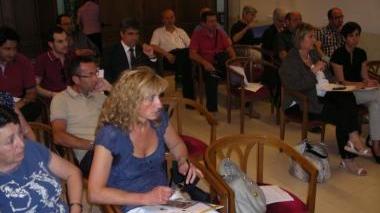 Un momento dell’incontro in Comune