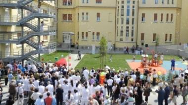 «Il miracolo si sta compiendo», l'assessore Scaramuccia all'inaugurazione del nuovo reparto di maternità