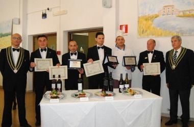 <b>IL PREMIO.</b> Marino Diego ha vinto il concorso provinciale dedicato ai maitre   