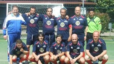 I “ragazzi” della squadra di calcetto Baol