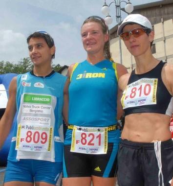 Il podio femminile delledizione 2010   