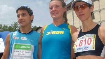Il podio femminile dell’edizione 2010