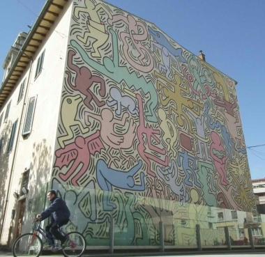 Il murale di Keith Haring