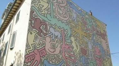 Il murale di Keith Haring