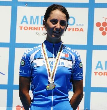 Rossella Ratto nuova campionessa italiana a cronometro individuale categoria Juniores    