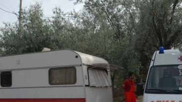 <b>PRINCIPINA.</b> La postazione Cri