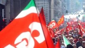 Una manifestazione della Cgil